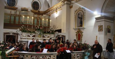 L’orchestra dell’Istituto di Vico si è esibita in città