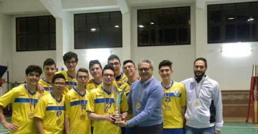 Volley, la squadra maschile Under18 è Campione Provinciale