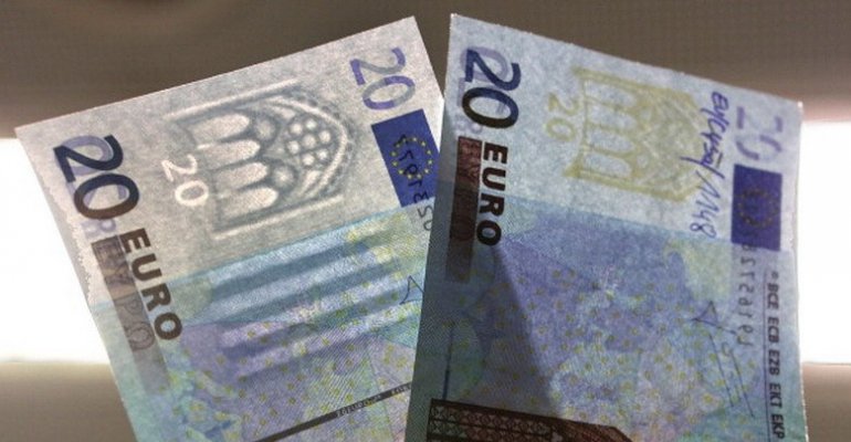 Banconote da 20 euro false in giro per la città