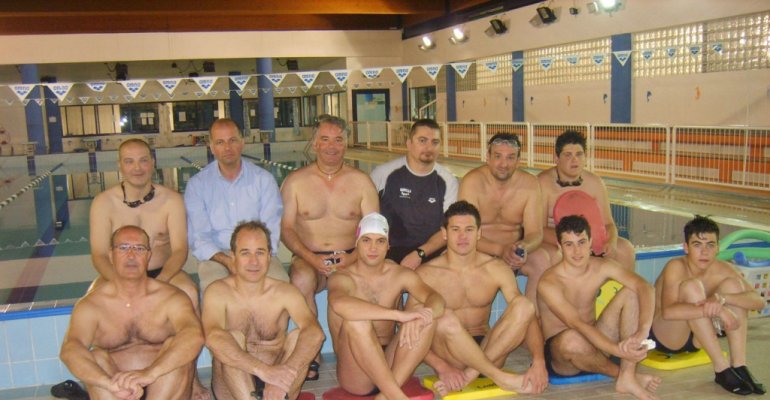 Il Gruppo Nautico Torre Mileto in piscina per "Uomo in mare"