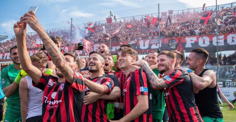 Il Foggia Calcio promosso in Serie B