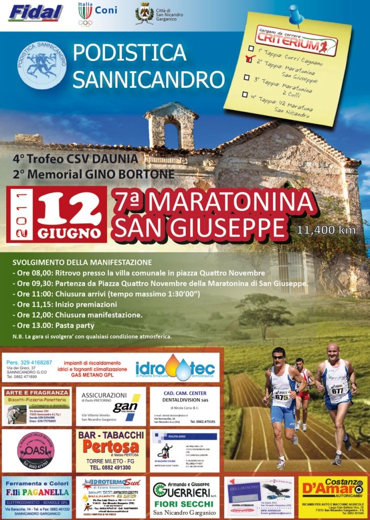 VII Maratonina di San Giuseppe