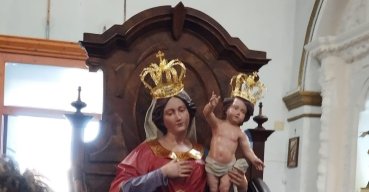Al Convento la benedizione del simulacro della Vergine Maria