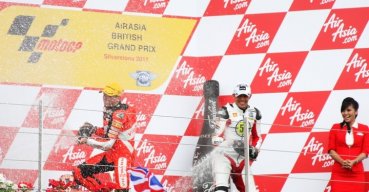 Moto2: primo podio per Michele Pirro