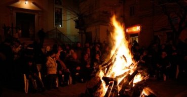 Arriva il tradizionale fuoco di Sant'Antonio Abate