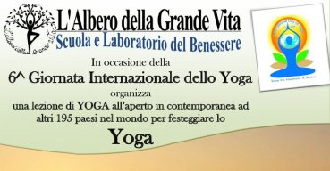 6a edizione della giornata internazionale dello yoga