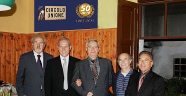 I festeggiamenti dell'anniversario del Circolo Unione