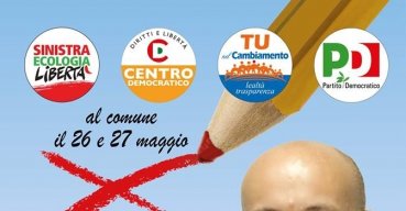 Elezioni 2013, comizio del candidato sindaco D'Ambrosio