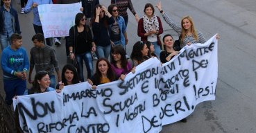 Anche San Nicandro partecipa allo sciopero della scuola