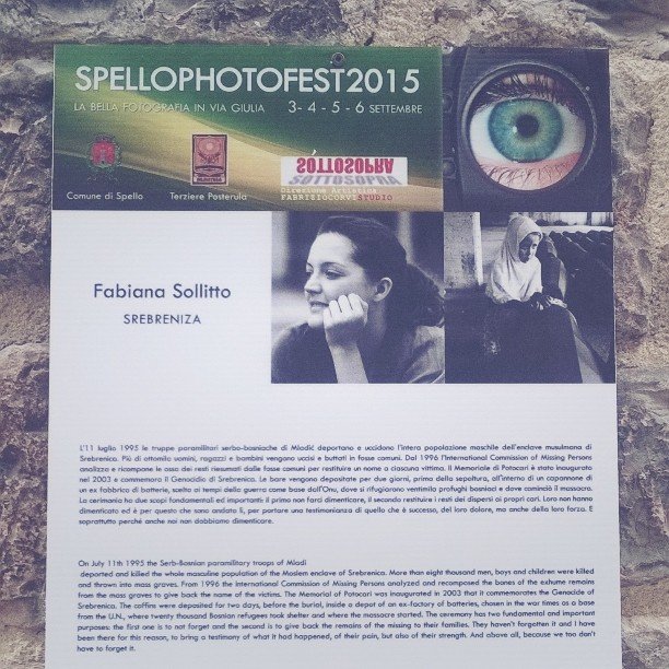 Le foto di Fabiana Sollitto esposte a Perugia