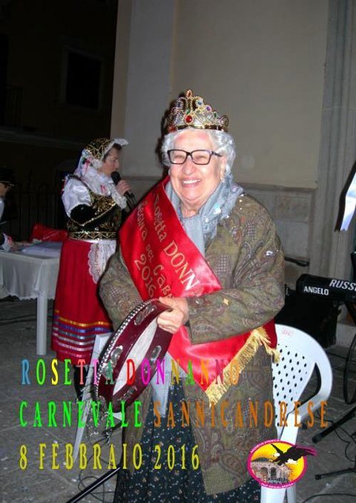 Rosetta Donnanno regina del Carnevale
