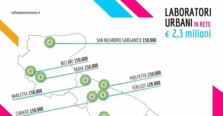 Laboratori urbani, in arrivo 150mila euro dalla Regione