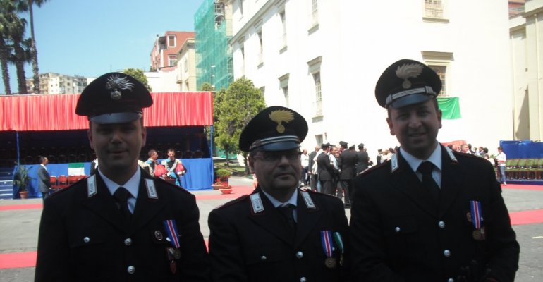 Premiati i tre carabinieri che sventarono la rapina al blindato