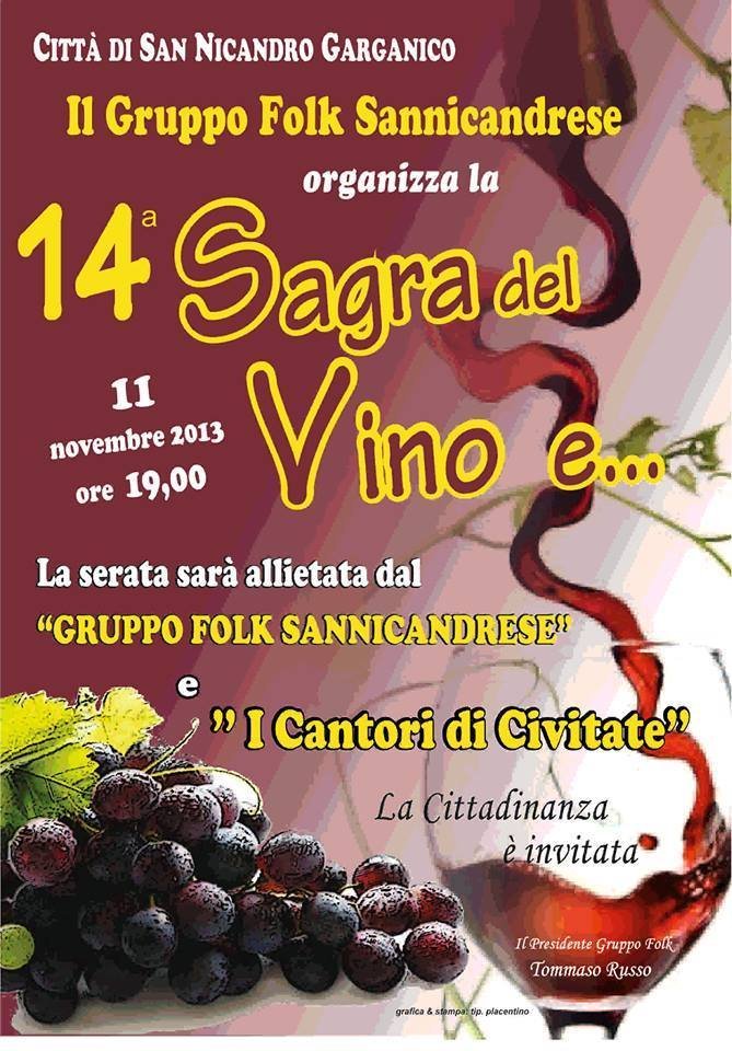 Torna la "Sagra del vino e..." nel quartiere San Martino
