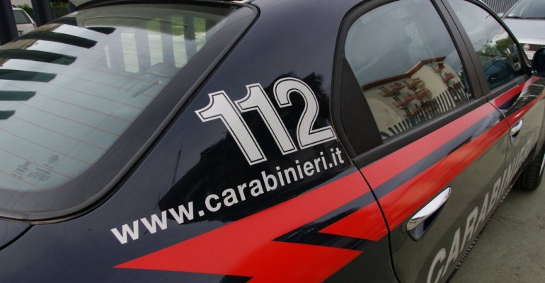 Inseguimento dei Carabinieri per le strade cittadine