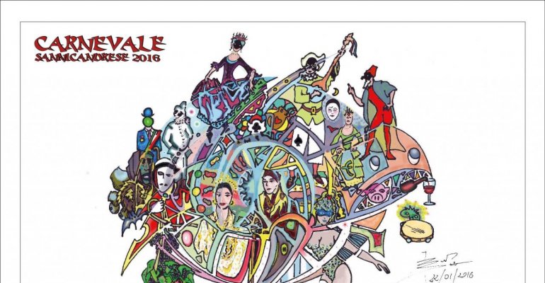 Arriva la cartolina celebrativa del Carnevale sannicandrese 2016