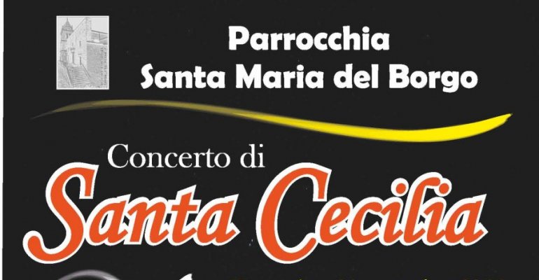 Domenica 20 novembre il concerto di Santa Cecilia