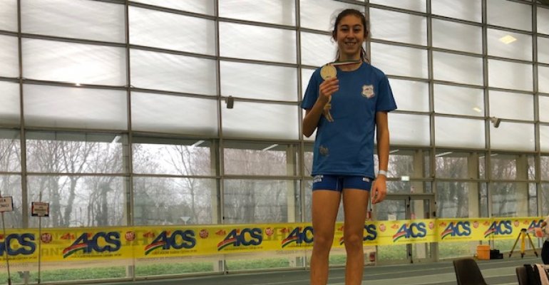 Lisa Stoico trionfa ai campionati italiani AICS