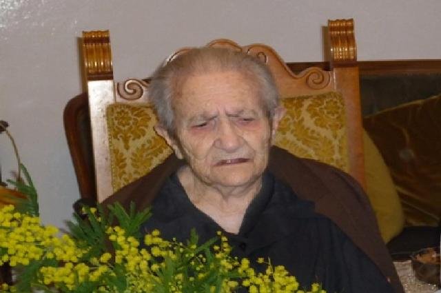 La nonna di San Nicandro compie 105 anni