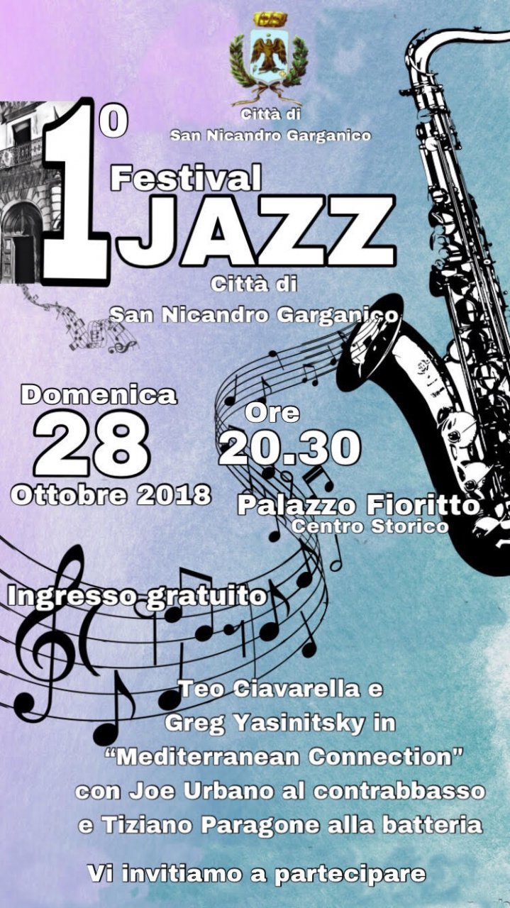 Il Primo Festival Jazz della Città di San Nicandro