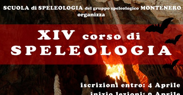 XIV Corso di Speleologia: aperte le iscrizioni