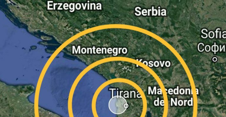 Terremoto in Albania, scossa avvertita sul Gargano