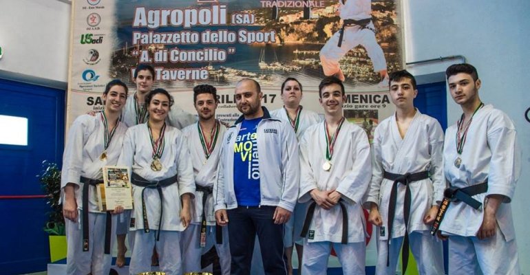 Arte&Movimento "sbanca" al campionato italiano di karate