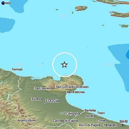 Scossa di terremoto alle Isole Tremiti, avvertita anche in città