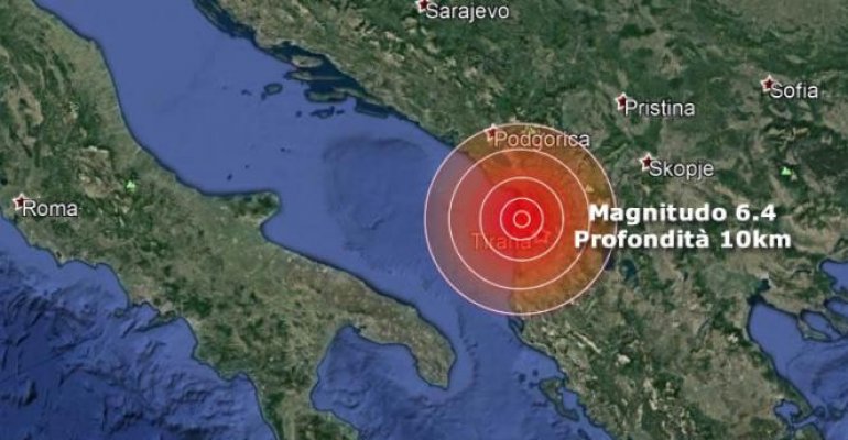 Terremoto in Albania, da Foggia parte la macchina dei Soccorsi