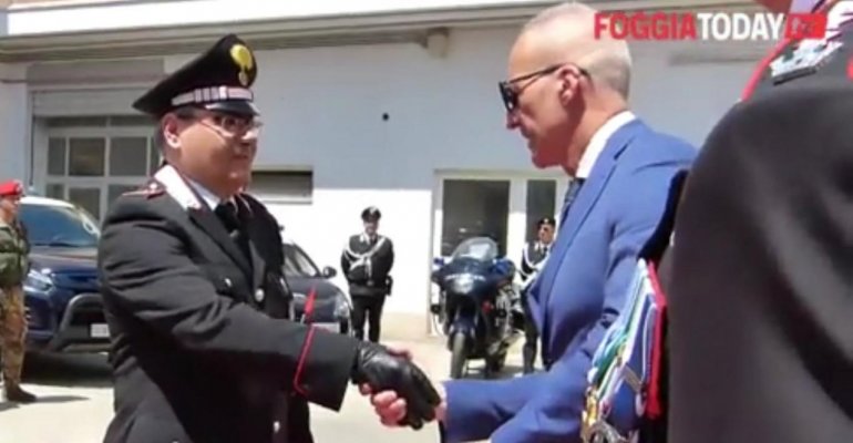 Festa 205 anni Arma, premiati Carabinieri di San Nicandro